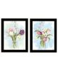 Trendy Decor 4U "Flowers from the Farm" Framed Wall Art for Living Room, Wall Art Print for Home Decor, Bedroom Wall Art by Jennifer Holden