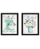 Trendy Decor 4U "A Better Batter" Framed Wall Art for Living Room, Wall Art Print for Home Decor, Bedroom Wall Art by Lettered & Lined