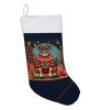 Boxer Christmas Christmas Stocking Fireplace Hanging Stockings Christmas Season Party Decor Family Holiday Decorations