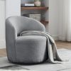 [Video] Welike Swivel barrel chair, living room swivel chair with round storage chair, 360 ¬∞ swivel club chair, nursery, bedroom, office