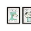 Trendy Decor 4U "A Better Batter" Framed Wall Art for Living Room, Wall Art Print for Home Decor, Bedroom Wall Art by Lettered & Lined