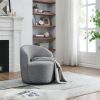 [Video] Welike Swivel barrel chair, living room swivel chair with round storage chair, 360 ¬∞ swivel club chair, nursery, bedroom, office